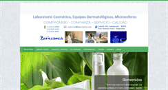 Desktop Screenshot of baricosmos.com